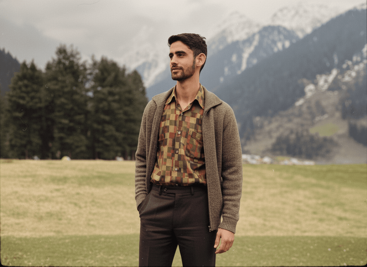 Syed Fahad vintage portrait